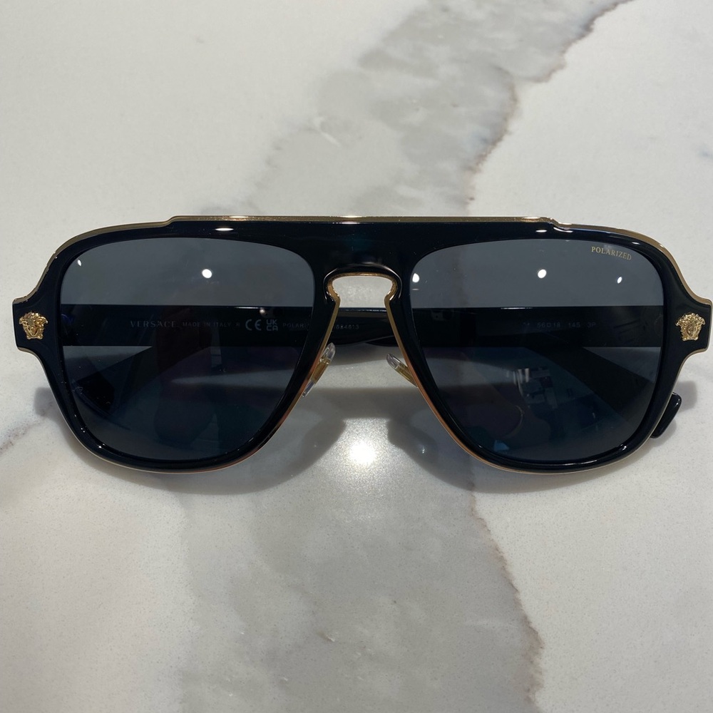 Versace Aviator Sunglasses